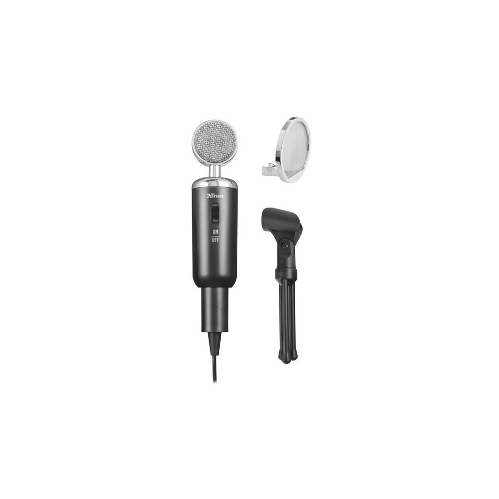Мікрофон Trust Madell Desk 3.5mm Black (21672) - зображення 4