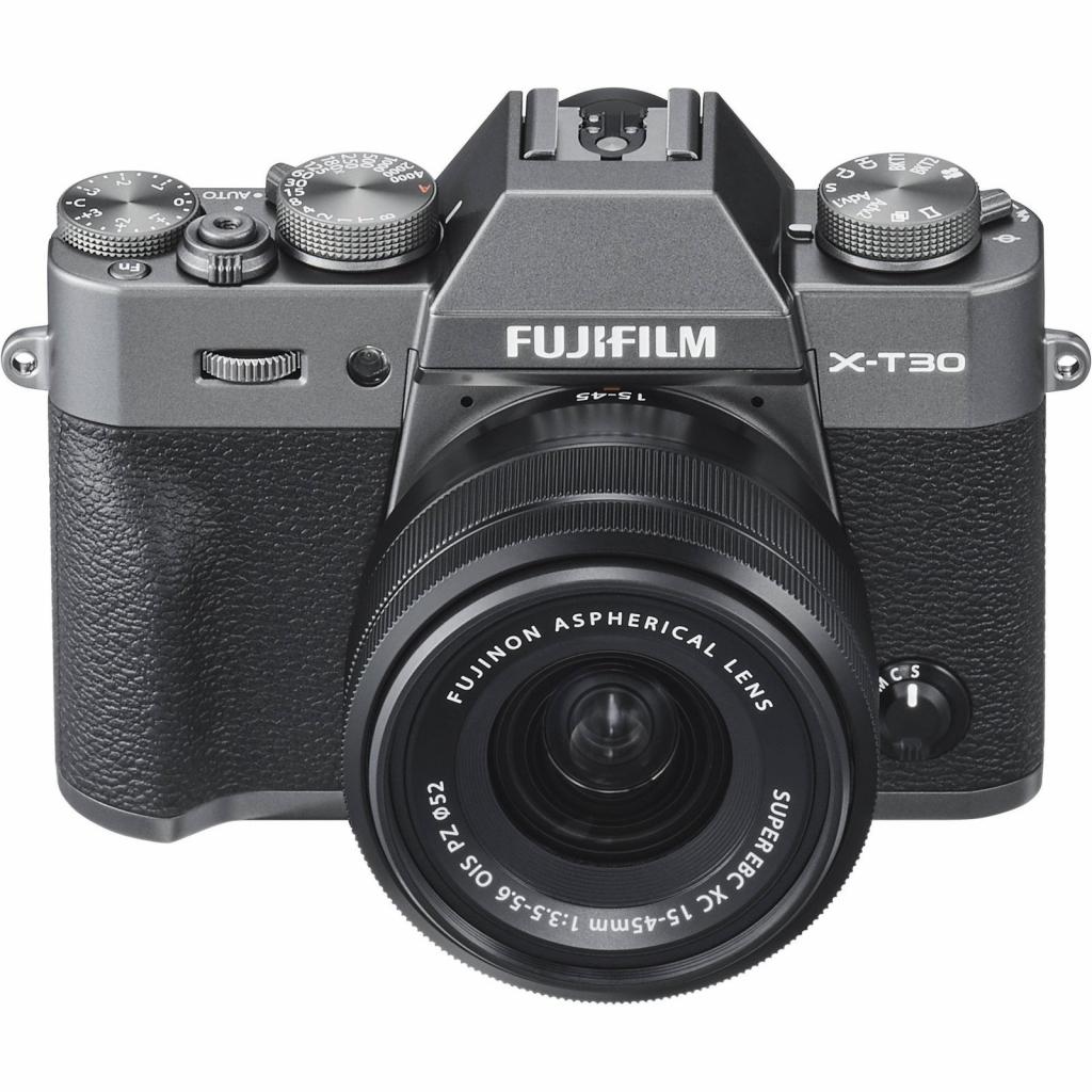 Цифровий фотоапарат Fujifilm X-T30 + XC 15-45mm F3.5-5.6 Kit Charcoal Silver (16619401) - зображення 6