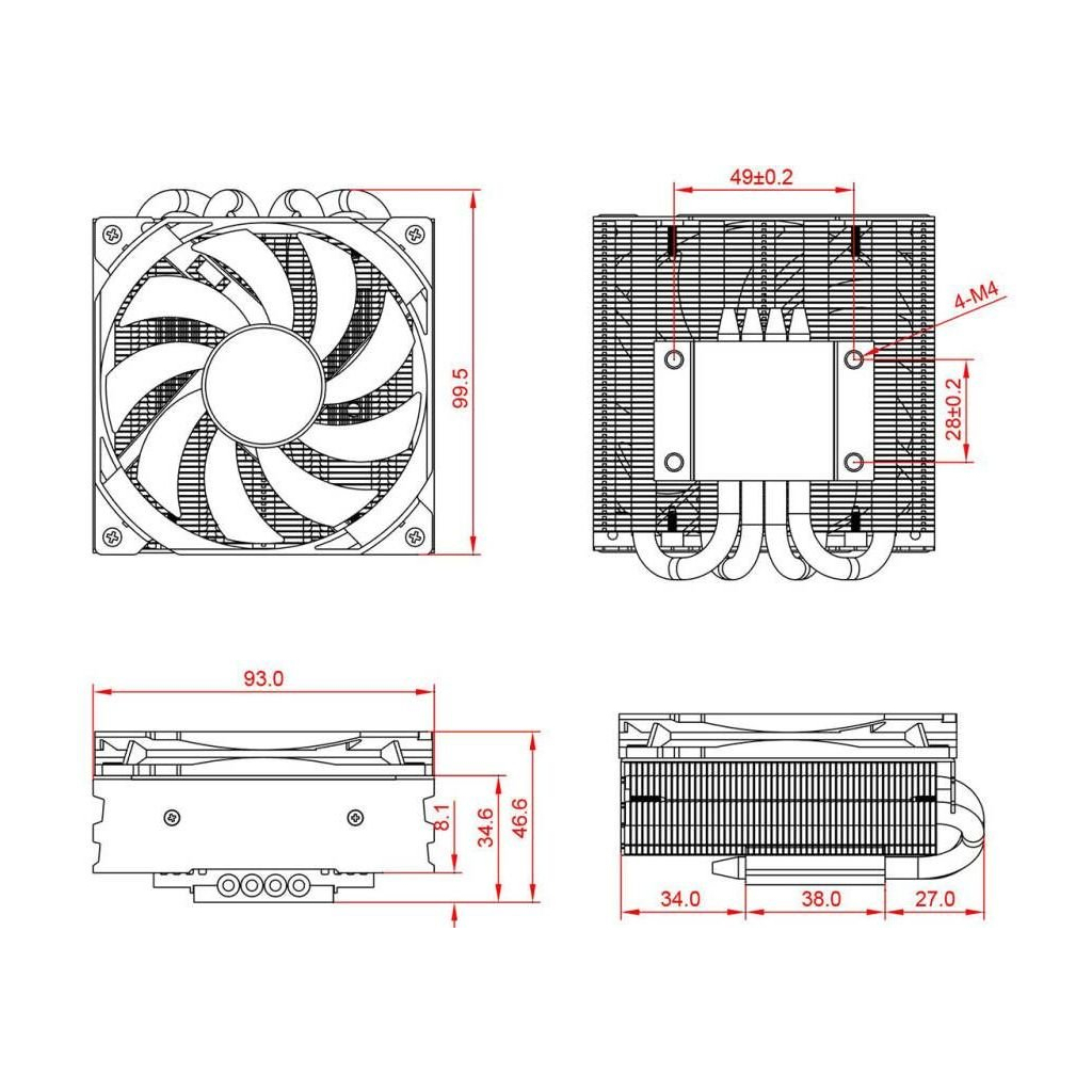Кулер до процесора ID-Cooling IS-47S - зображення 6