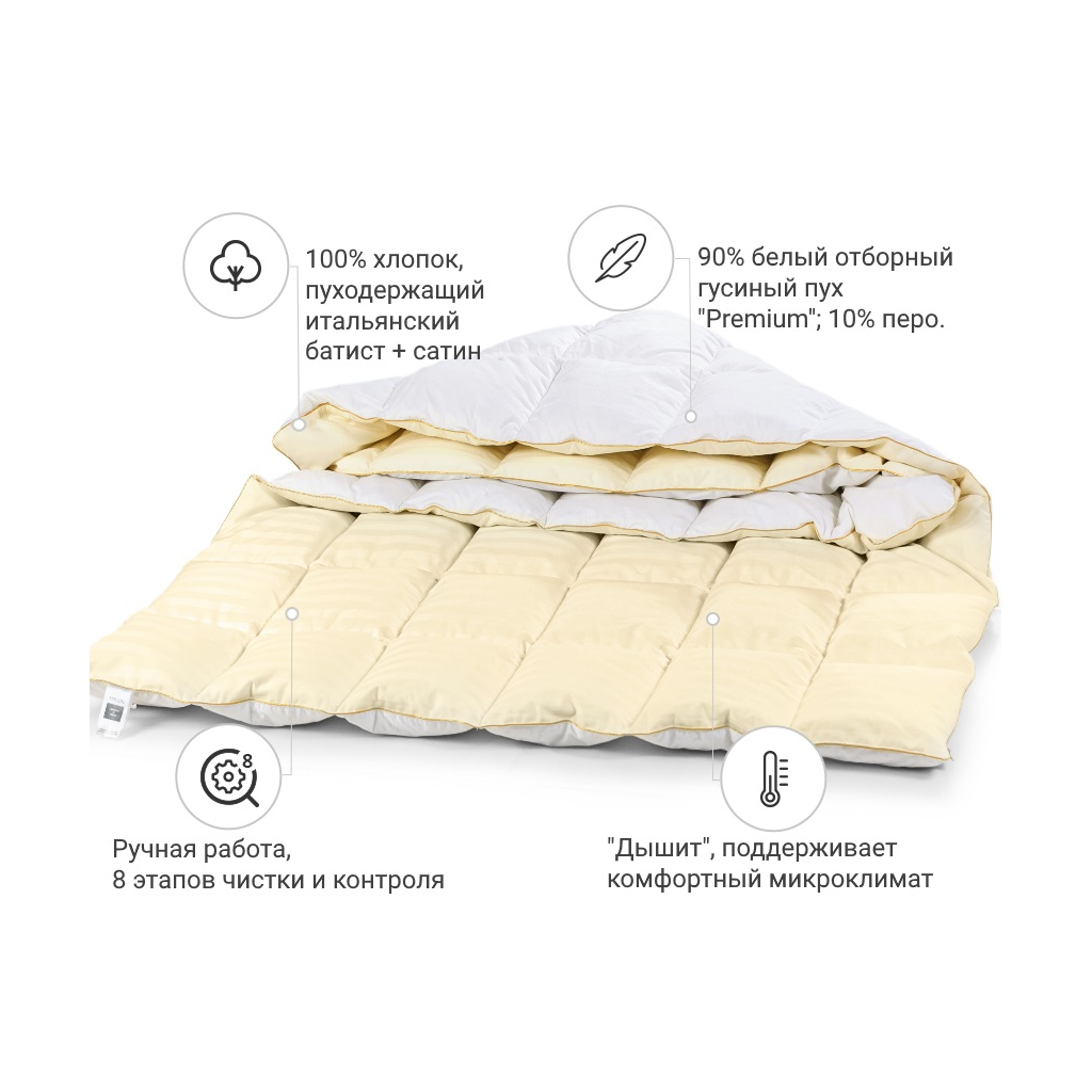 Ковдра MirSon пухова Carmela 032 деми 110x140 см (2200000010841) - зображення 2