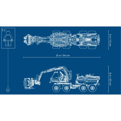 Конструктор LEGO Лісоповальна машина (42080) - зображення 7