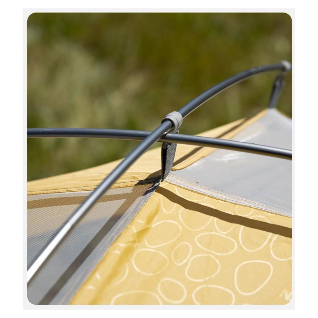 Намет Naturehike P-Series NH18Z044-P 210T 65D Yellow (6927595783696) - зображення 3