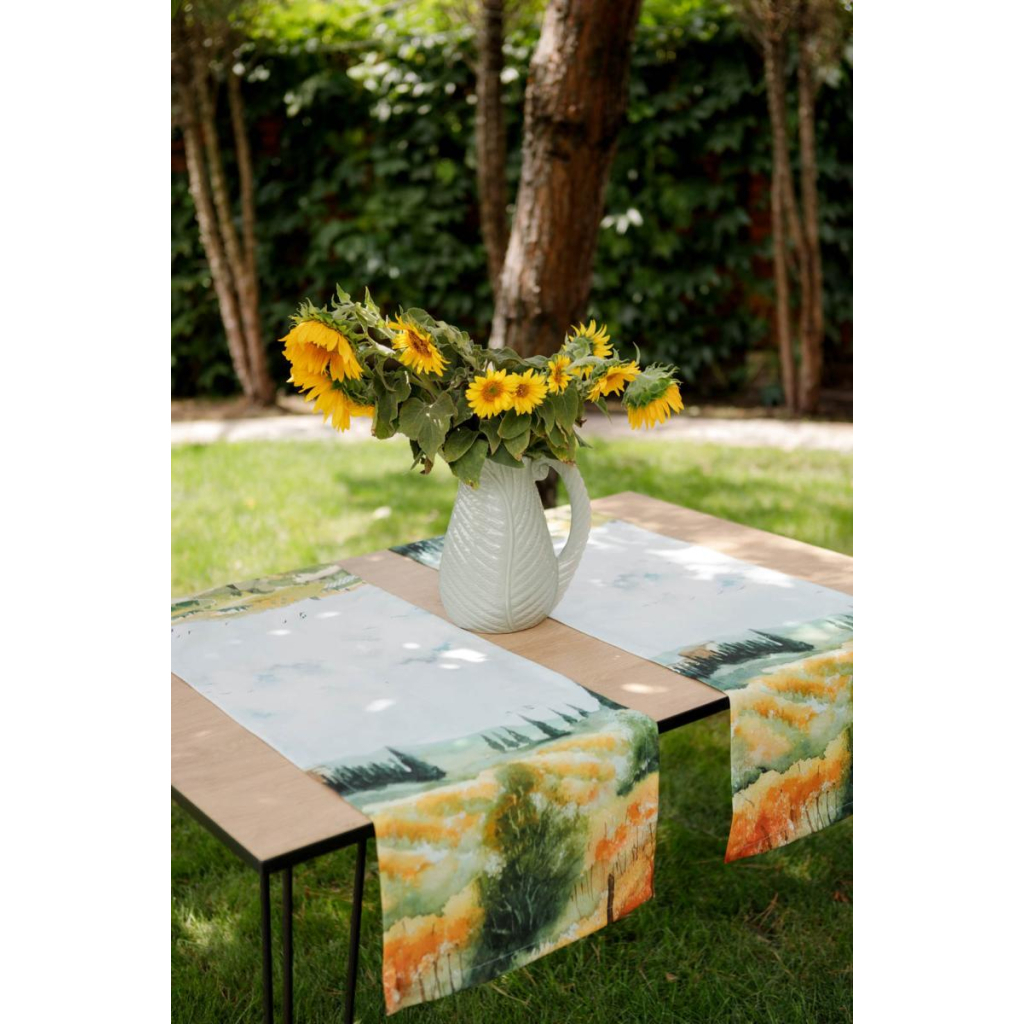 Доріжка на стіл Прованс Деревця 40х130 (036896) - зображення 3