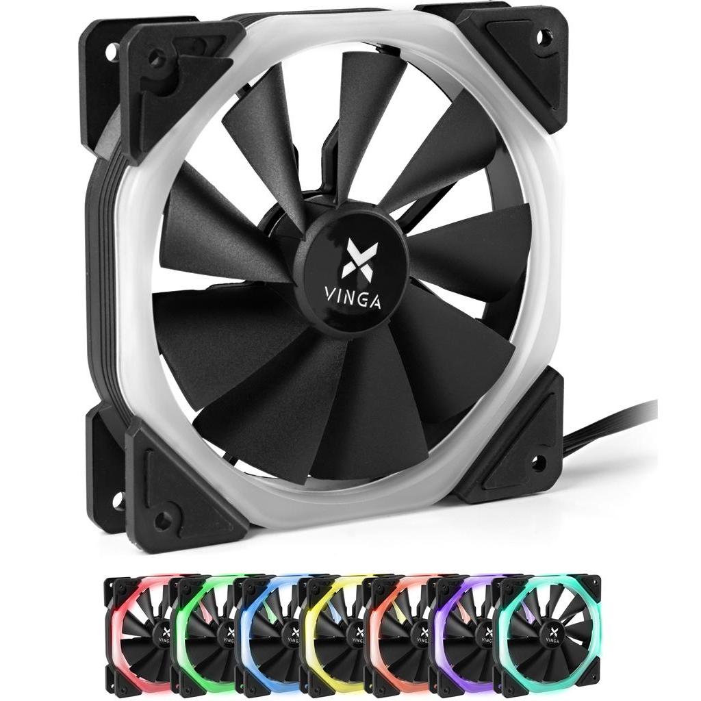 Кулер до корпусу Vinga RGB fan-03 - зображення 1