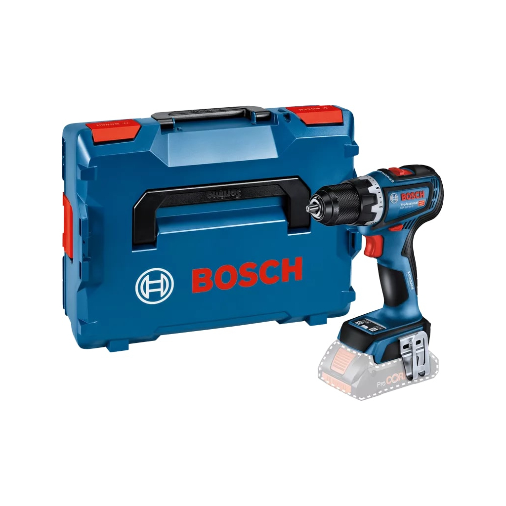 Шуруповерт Bosch GSR 18V-90 C 18V, 36-64Нм, 0-2100 об/хв, кейс, 1.1кг (без АКБ та ЗП) (0.601.9K6.002) - зображення 2