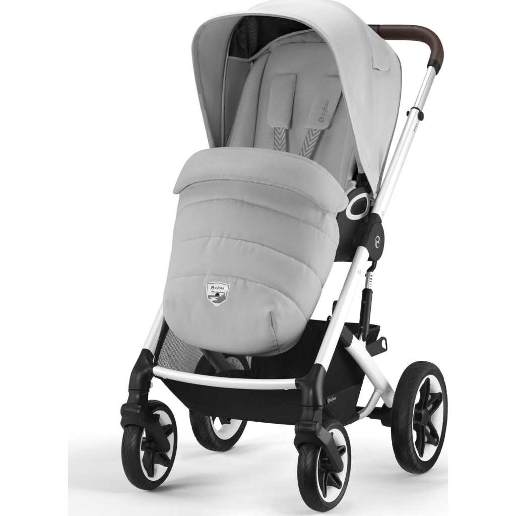 Коляска Cybex Talos S Lux SLV Lava Grey (з бампером) (522002589) - зображення 6