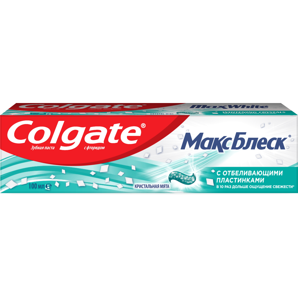 Зубна паста Colgate Макс Блиск Кришталева м'ята 100 мл (6920354805851) - зображення 3