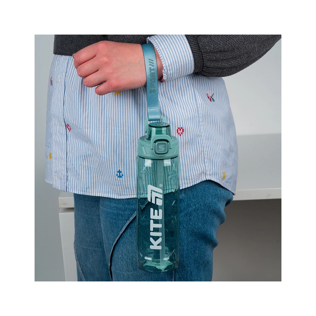 Поїльник-непроливайка Kite 800 мл, бірюзова (K25-1211-2) - зображення 6