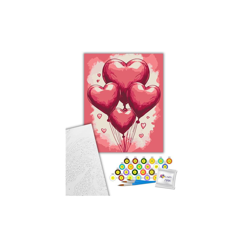 Картина по номерам ArtCraft Кульки кохання 40х50 см (16507-AC) - зображення 1