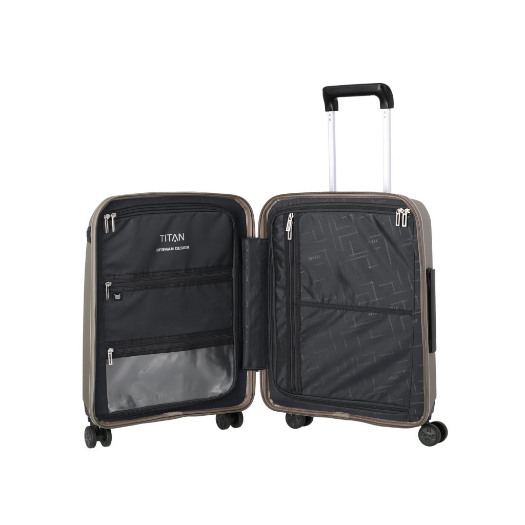 Валіза Titan Xenon 19 Champagne S USB (Ti849406-40) - зображення 6