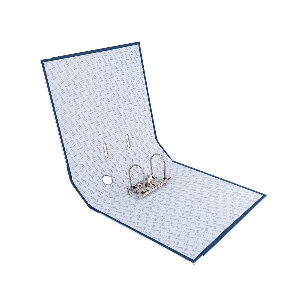 Папка - реєстратор Axent А4+ одностороння 7.5 cм Темно-синя (D1714-12C) - зображення 2