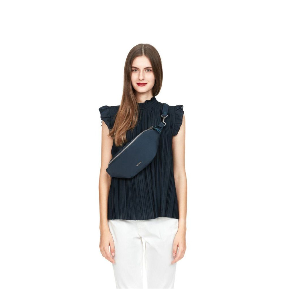 Сумка-бананка Pacsafe Stylesafe Sling Pack темно-синій (20635606) - зображення 7