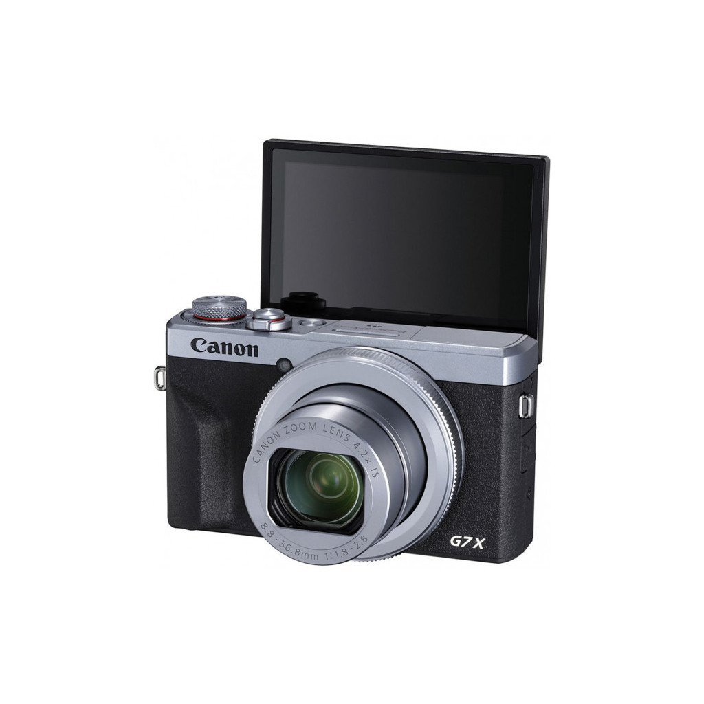 Цифровий фотоапарат Canon Powershot G7 X Mark III Silver (3638C013) - зображення 4