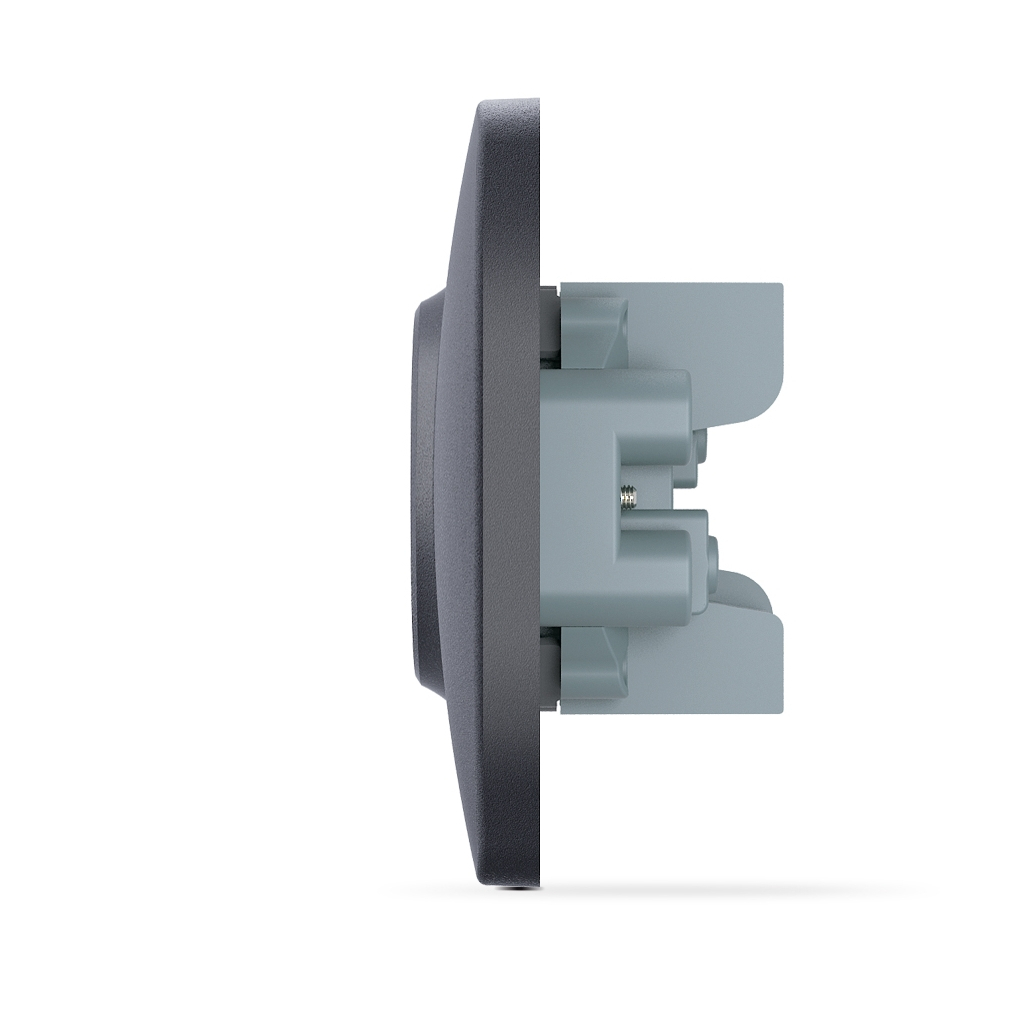 Розетка Videx BINERA 2ая черн (VF-BNSK2-BG) - зображення 3