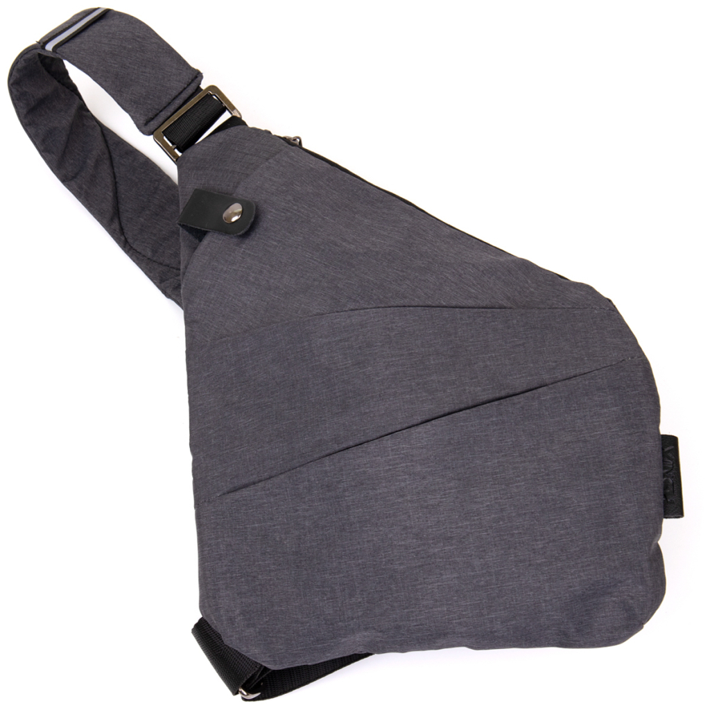Сумка Vintage Слінг нейлонова Сіра (20558) - зображення 3