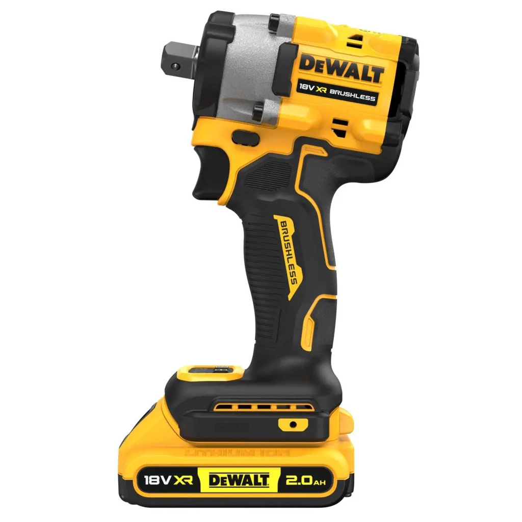 Гайковерт DeWALT 18 В XR Li-lon, 406 Нм, 2 Ah, 2 АКБ, ЗП, TSTAK (DCF922D2T) - зображення 2
