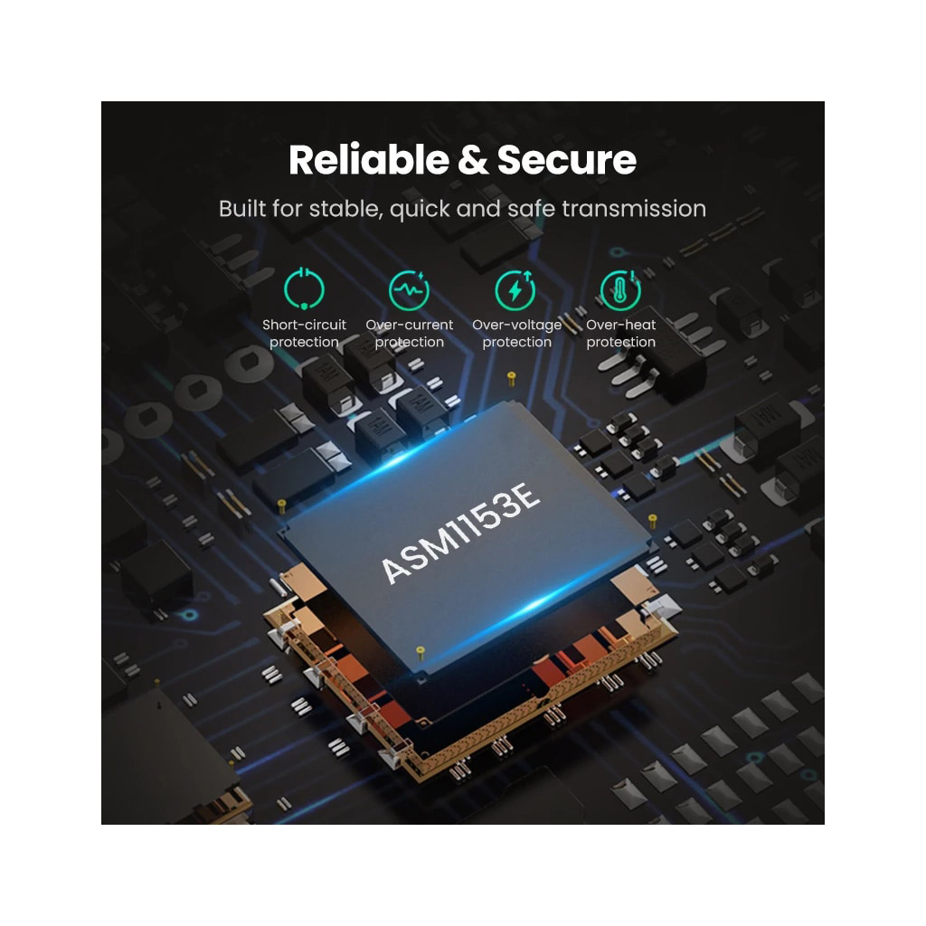 Перехідник USB 3.0 Type-А to SATA III (F) CM321 Ugreen (70609) - изображение 6