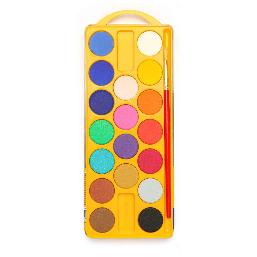 Акварельні фарби Школярик 18 кольорів (83210900-UA) - зображення 2