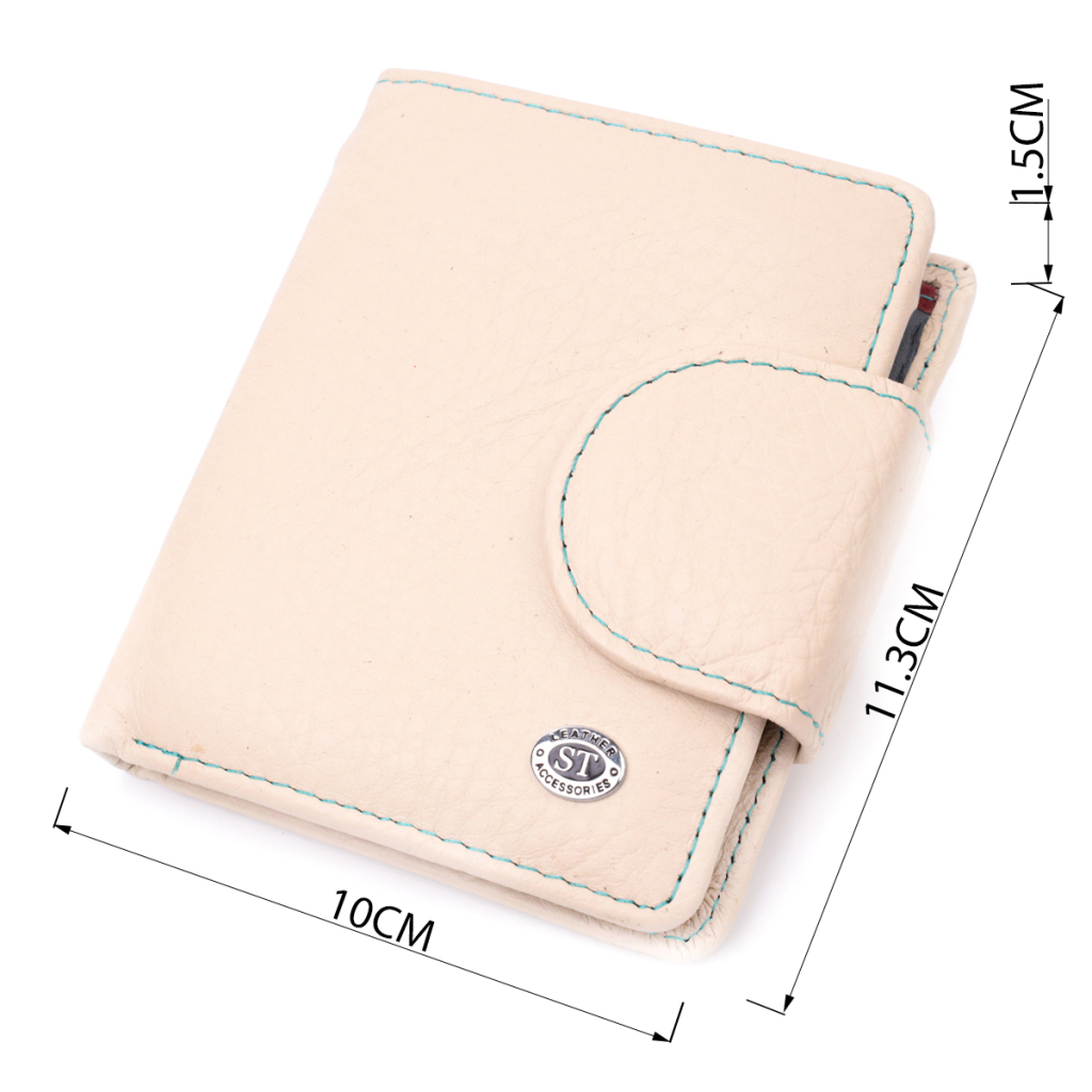 Гаманець ST Leather Білий (19455) - изображение 4