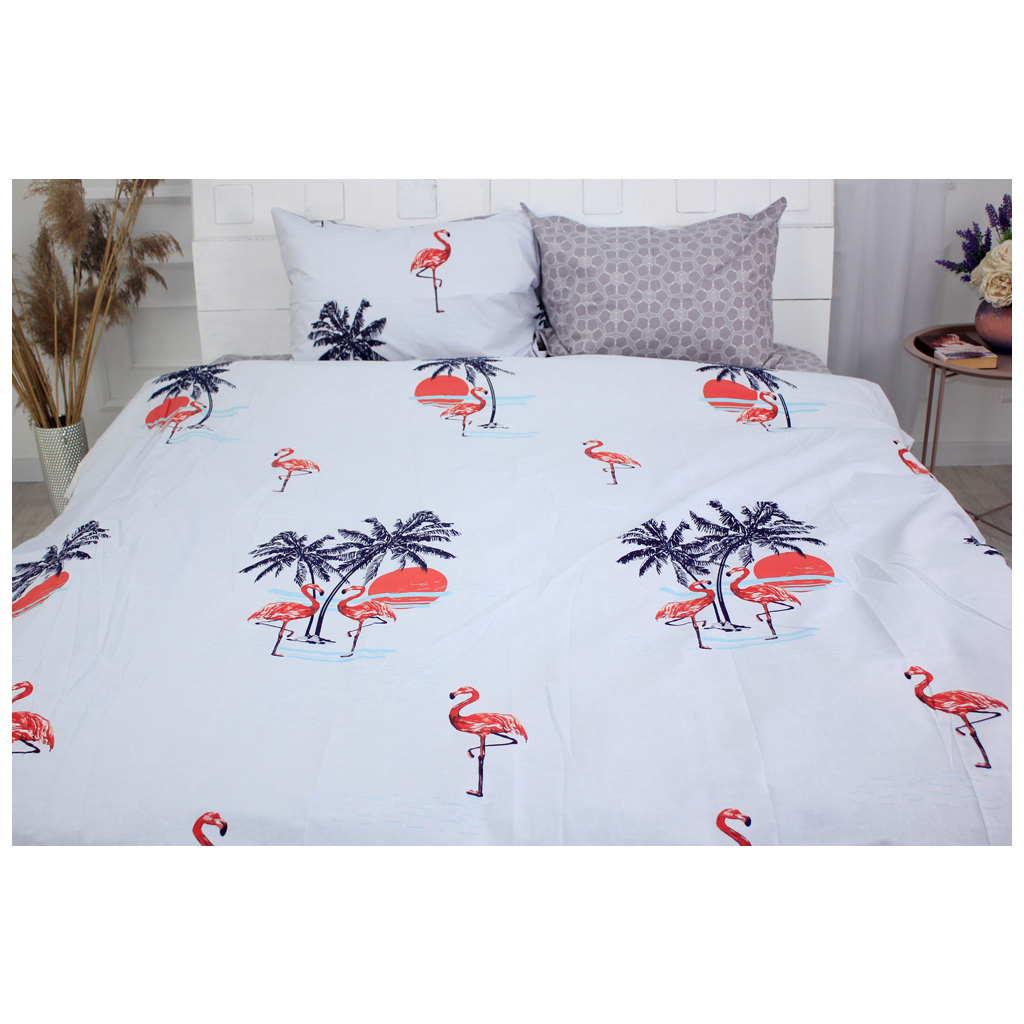 Постільна білизна MirSon Бязь Premium 17-0268 Garland King Size (2200002110396) - зображення 2