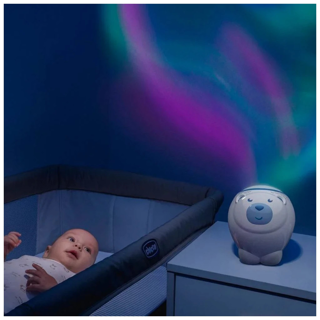 Нічник Chicco проектор First Dreams Полярне ведмежа Рожевий (11558.10) - зображення 9