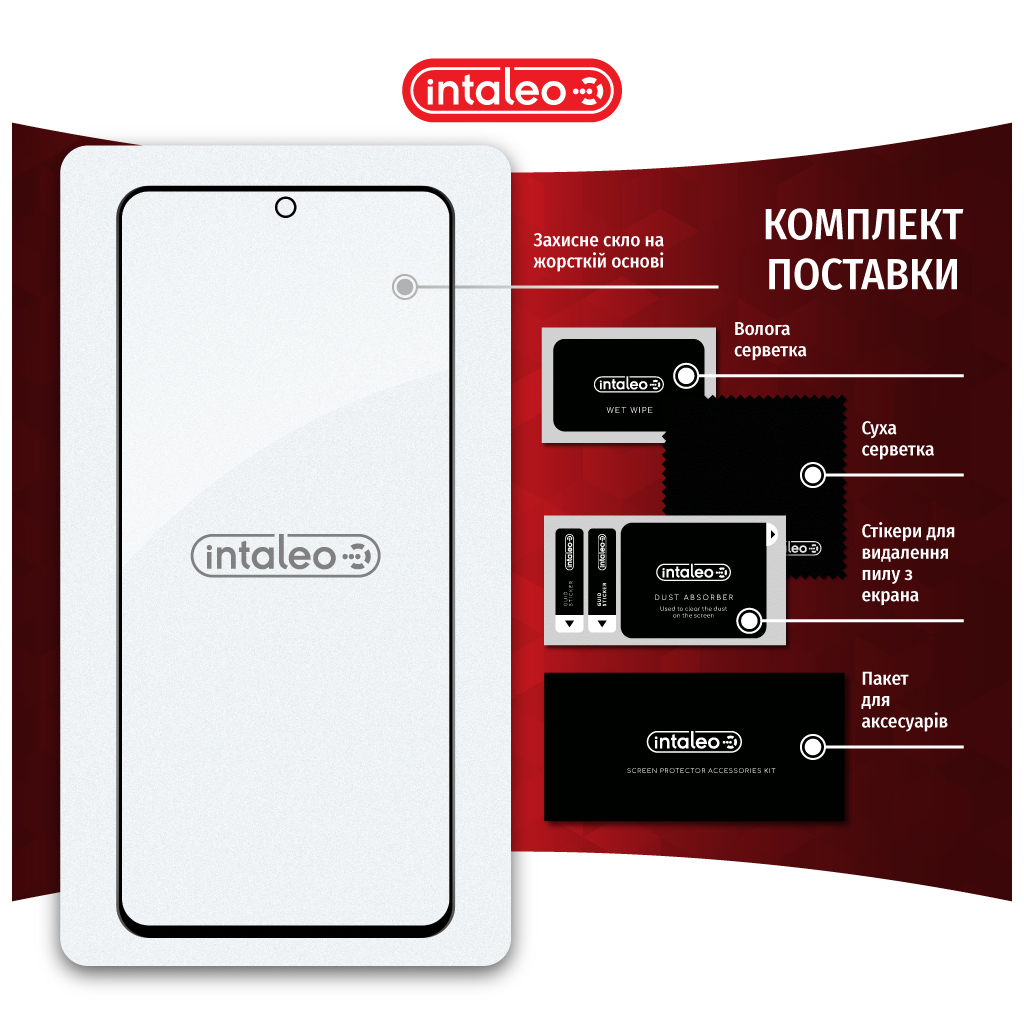 Скло захисне Intaleo Full Glue Huawei Nova 10 SE Black (1283126546495) - зображення 8