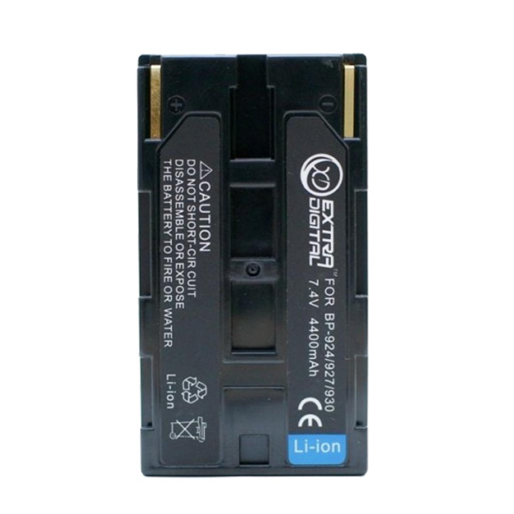 Акумулятор до фото/відео Extradigital Canon BP-925, 930, 935 (DV00DV1017) - зображення 1