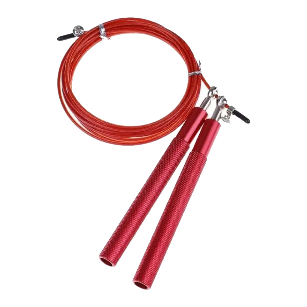 Скакалка 4yourhealth Jump Rope Premium 0194 швидкісна 3м Червона (4YH_0194_Red) - изображение 3