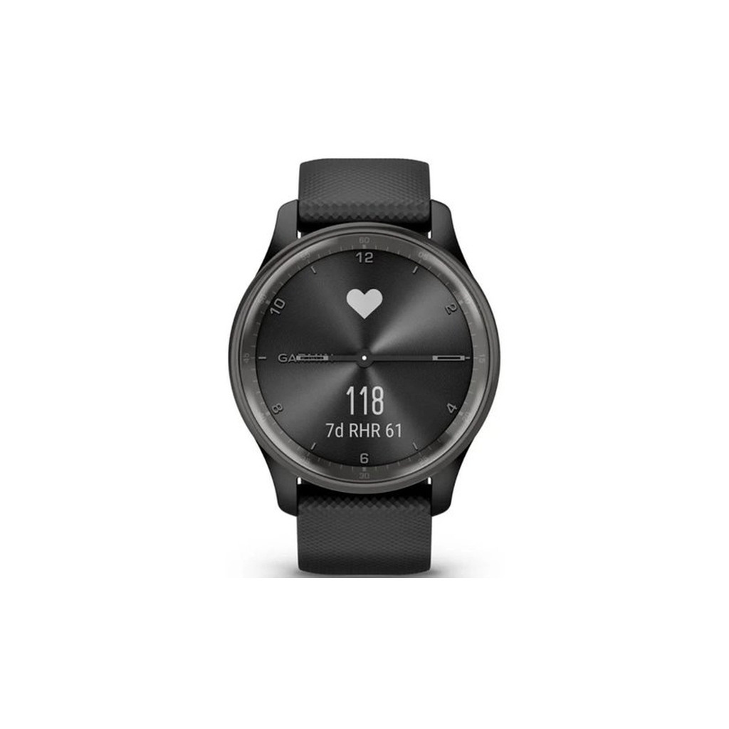 Смарт-годинник Garmin vivomove Trend, Black, Silicone, GPS (010-02665-00) - зображення 8