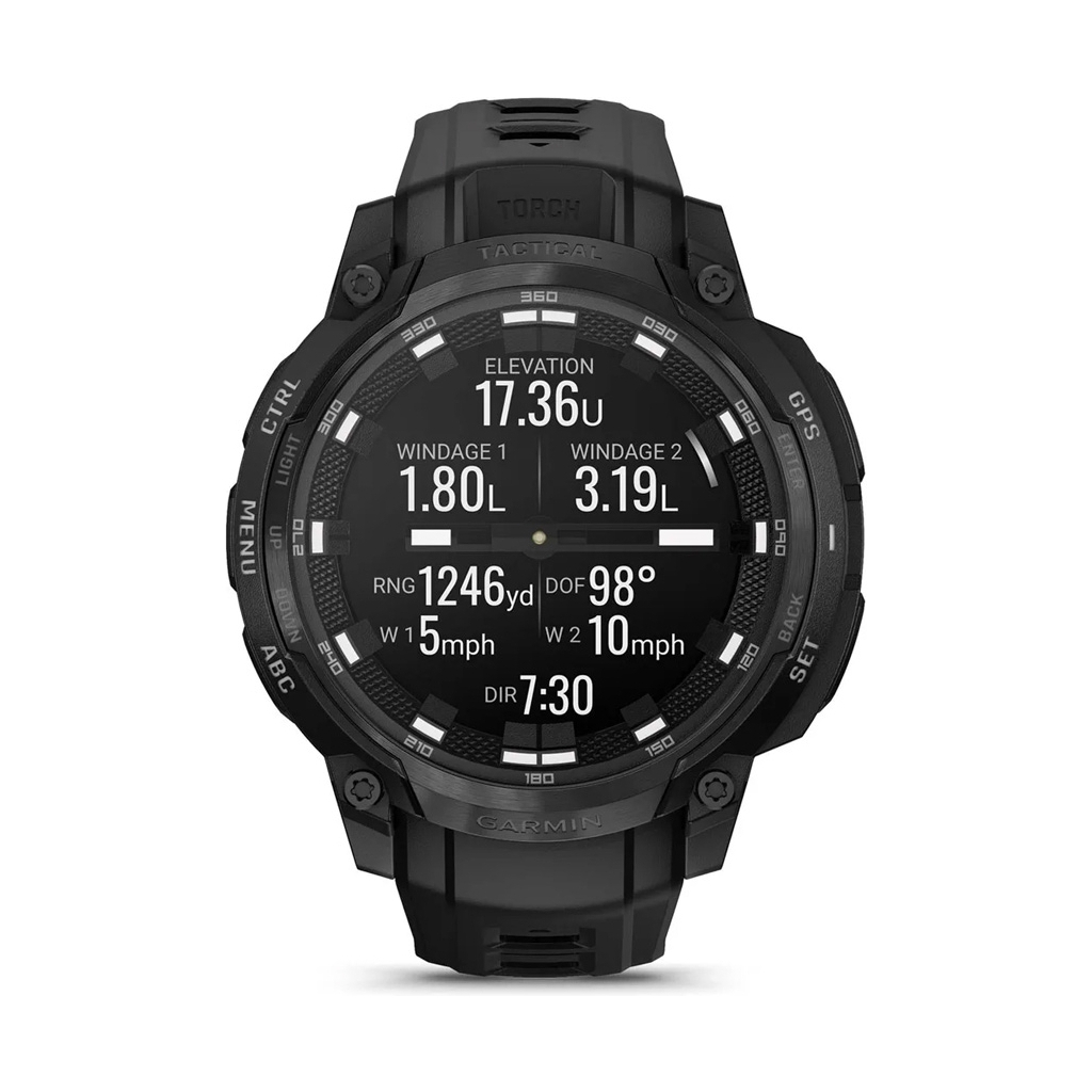 Смарт-годинник Garmin Instinct Crossover AMOLED, Tactical, Black/Black, GPS смарт-годинник (010-03398-02) - изображение 11