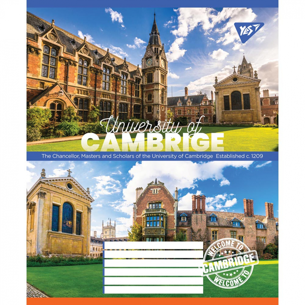 Зошит Yes University 96 аркушів лінія (766772) - зображення 1