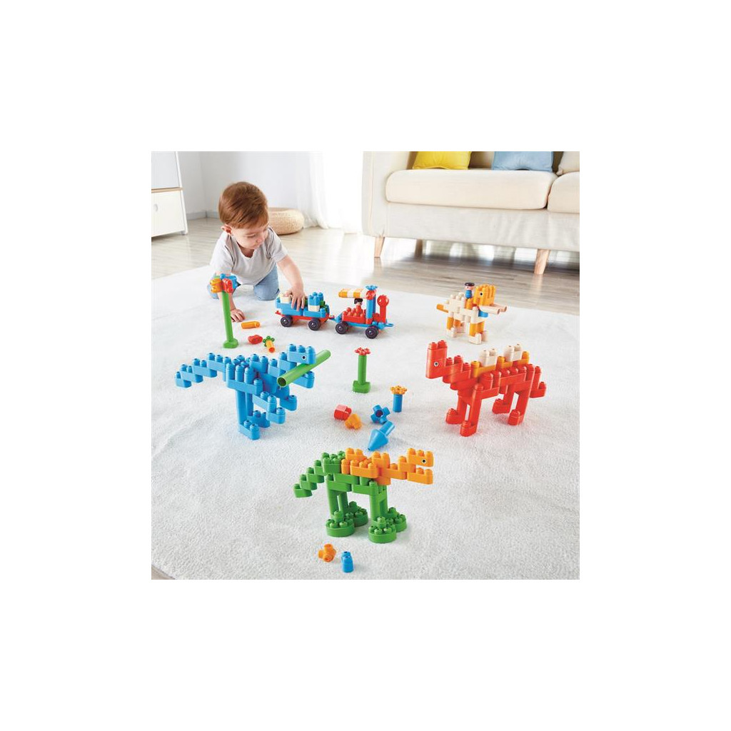 Конструктор PolyM Рай для динозаврів 200 деталей (760009) - зображення 1