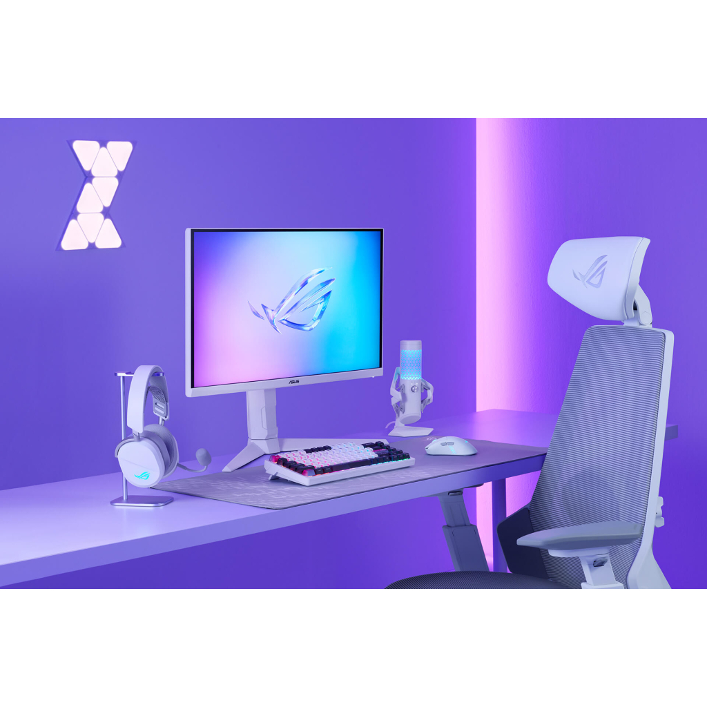 Навушники ASUS ROG Pelta RGB Wireless White (90YH0410-BHUA10) - зображення 10