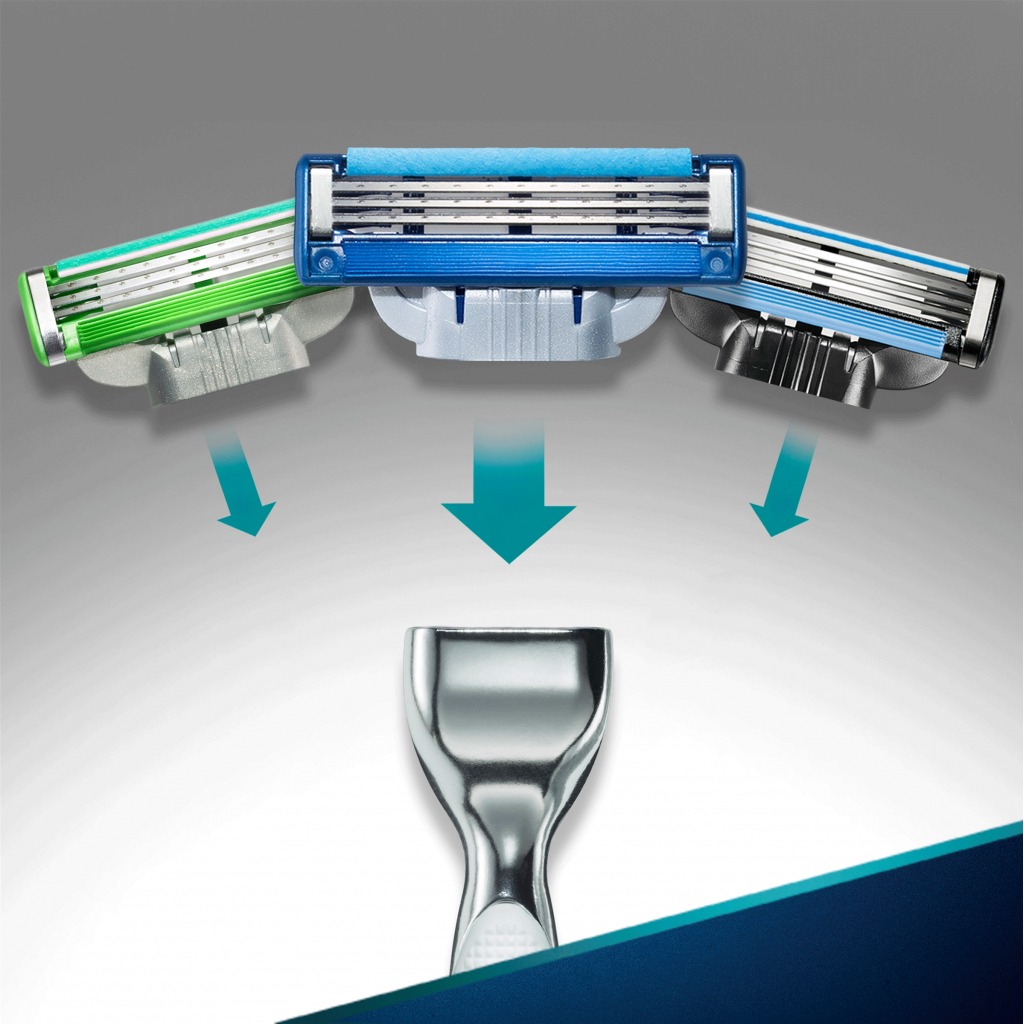 Змінні касети Gillette Mach 3 Turbo 2 шт (3014260275143) - изображение 6