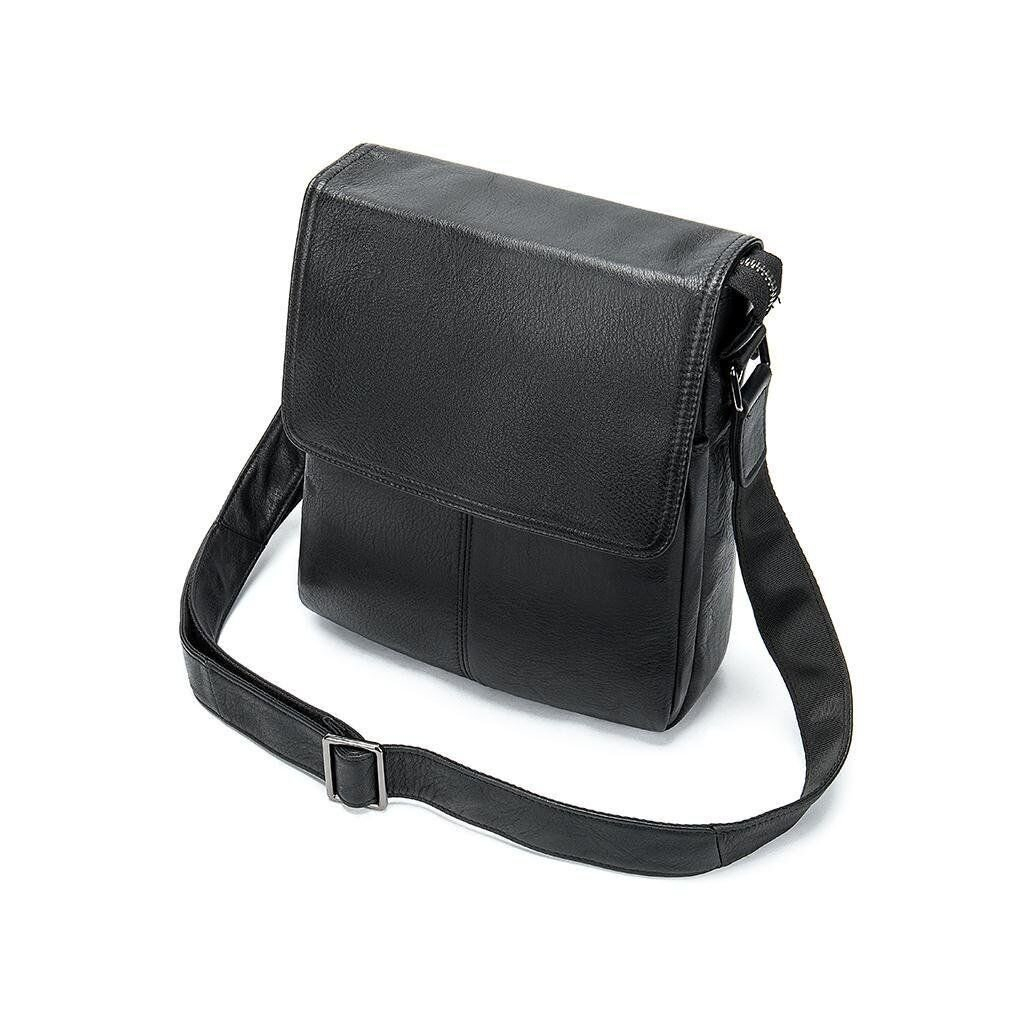 Сумка Vintage Шкіряна Чорна (20015) - зображення 6