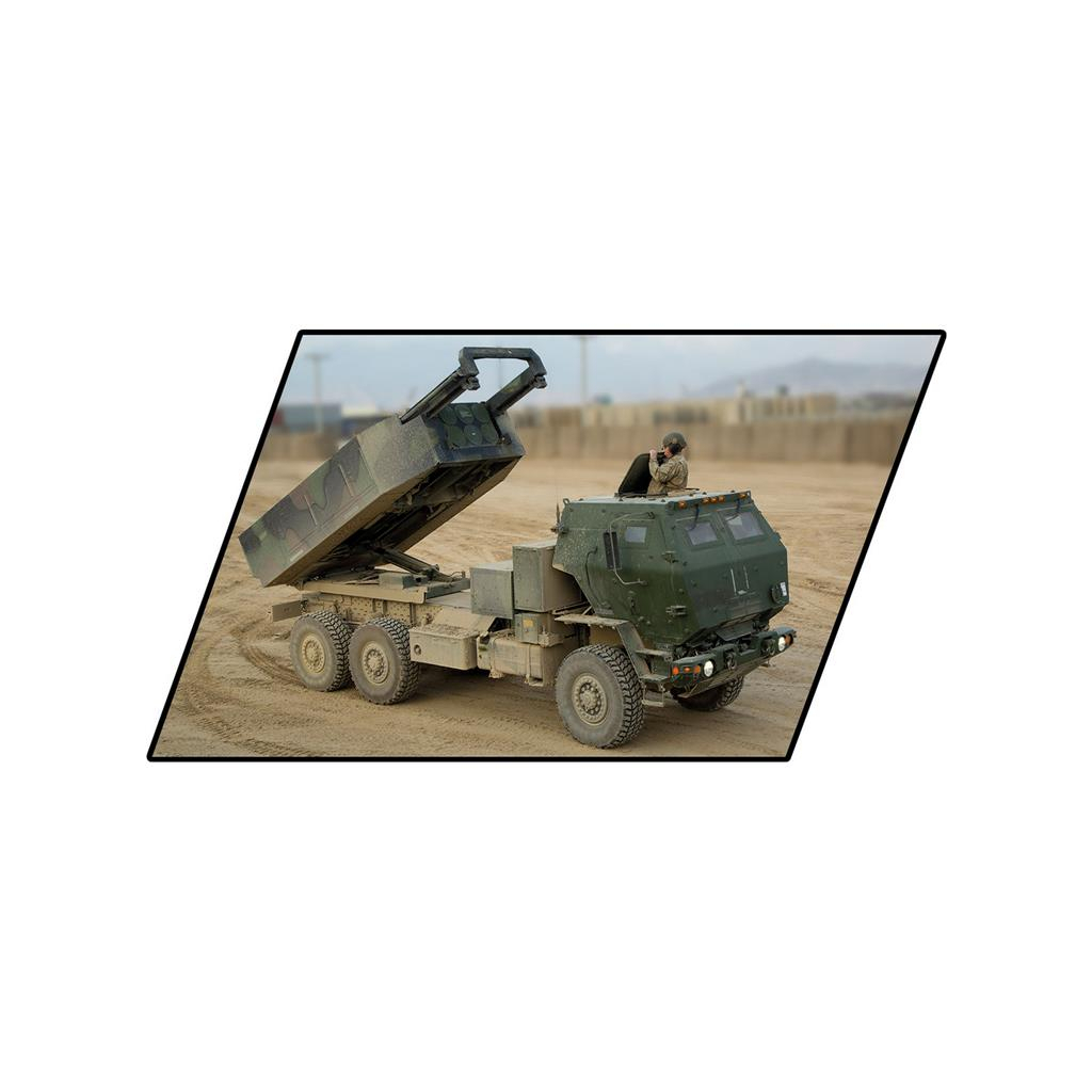 Конструктор Cobi РСЗВ Himars M142 (UA/PL/US), 604 деталі (COBI-2626) - зображення 12