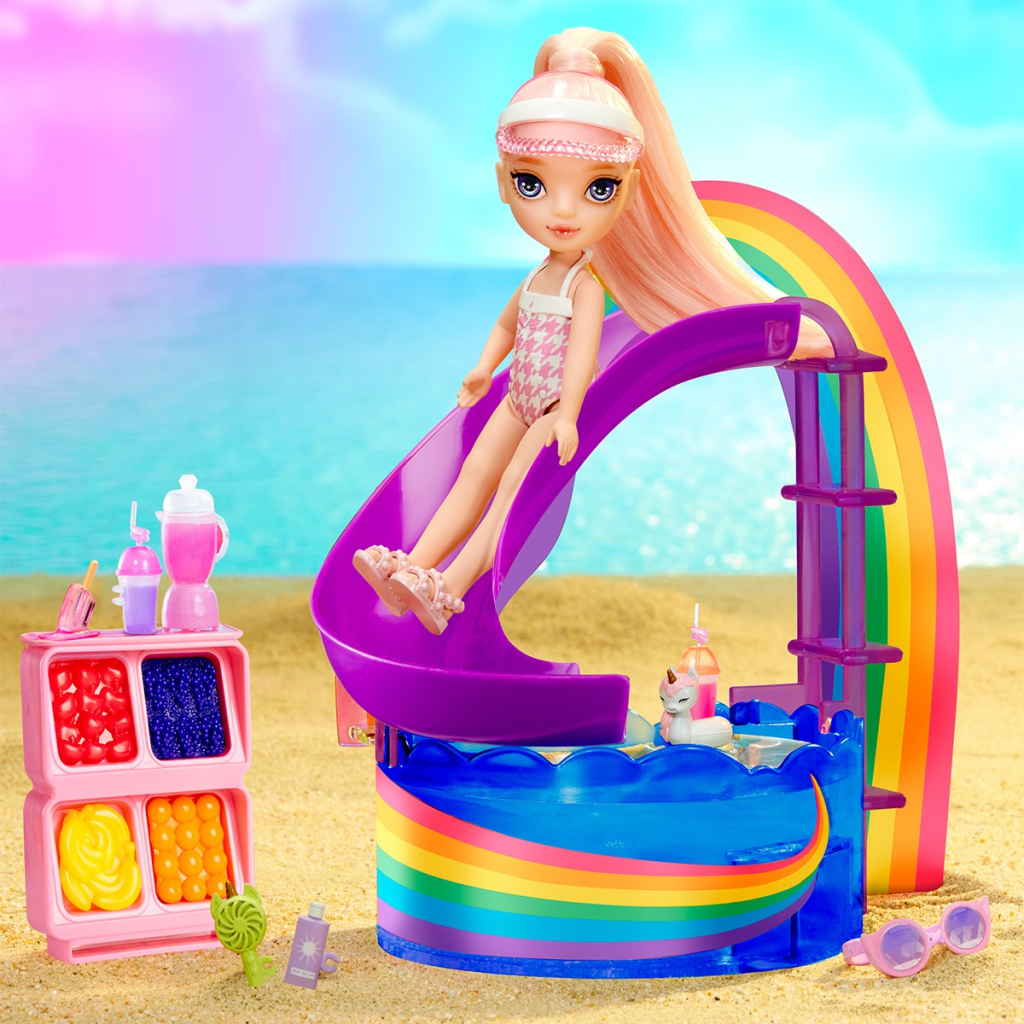 Лялька Rainbow High Веселкове свято в басейні (522249) - зображення 2