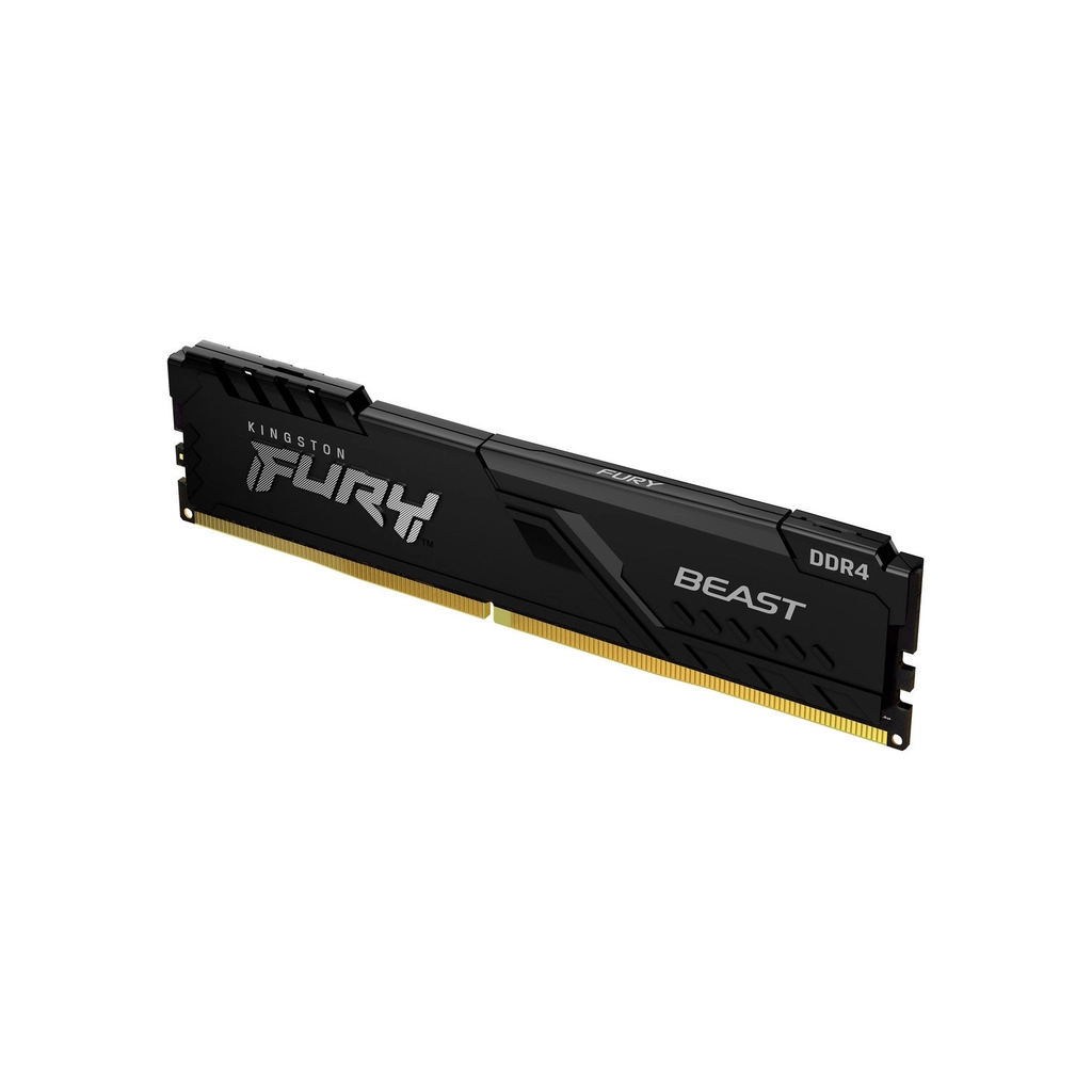 Модуль пам'яті для комп'ютера DDR4 8GB 3200 MHz Beast Black Kingston Fury (ex.HyperX) (KF432C16BB/8WP) - изображение 3