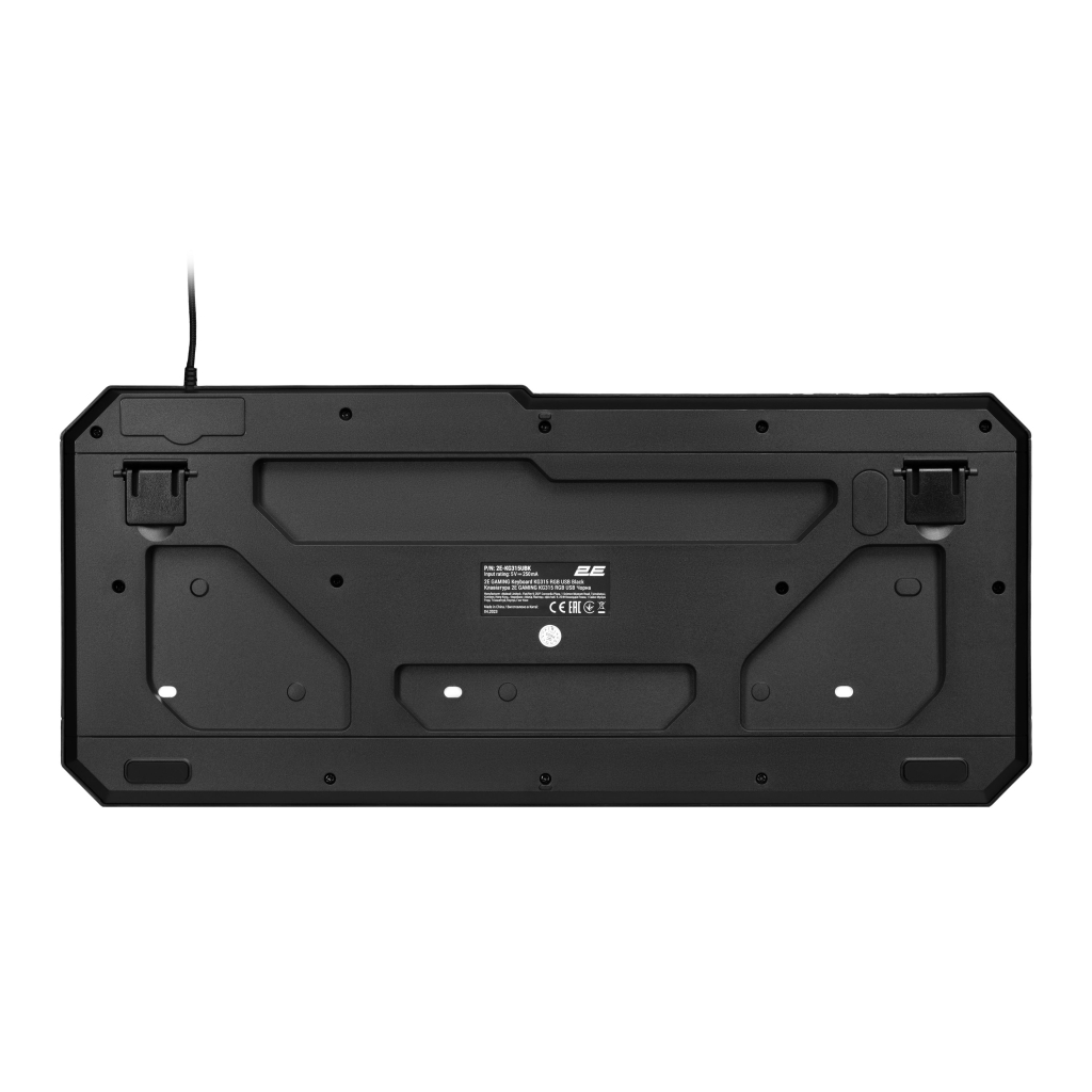 Клавіатура 2E Gaming KG315 RGB USB UA Black (2E-KG315UBK) - зображення 2