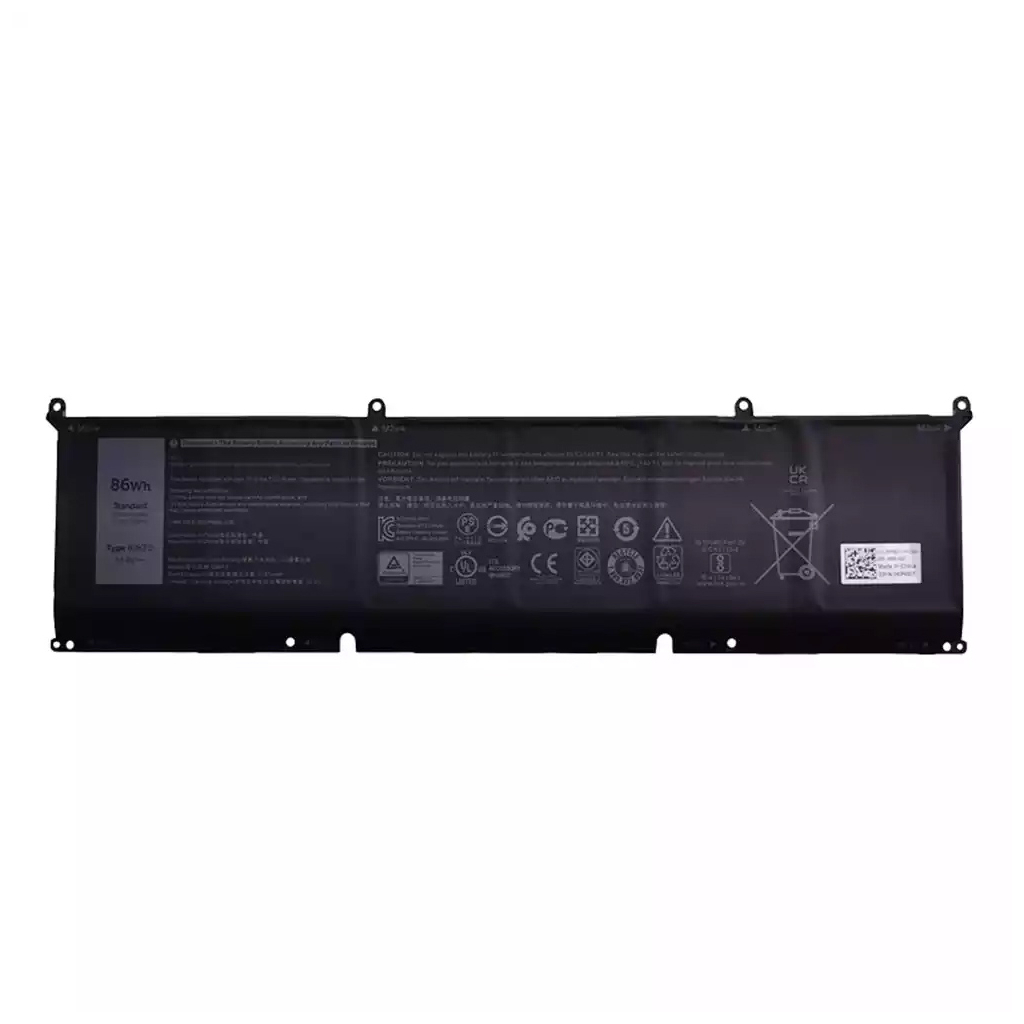 Акумулятор до ноутбука Dell XPS 15-9500 69KF2, 86Wh (7167mAh), 6cell, 11.4V, Li-ion, (A71033) - зображення 1
