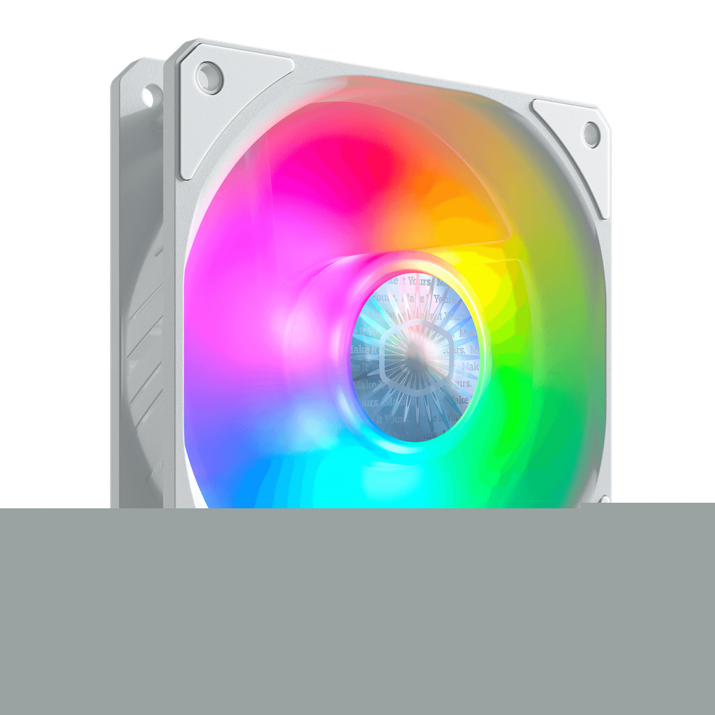 Кулер до корпусу CoolerMaster SickleFlow 120 ARGB White Edition (MFX-B2DW-18NPA-R1) - зображення 1