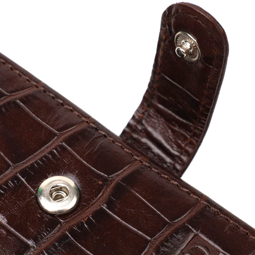 Гаманець Bond Accessories З натуральної шкіри Коричневий (22043) - зображення 3