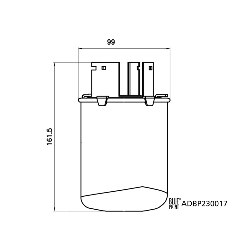 Фільтр паливний Blue Print ADBP230017 - зображення 3