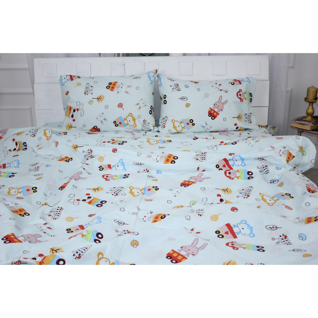 Постільна білизна MirSon Бязь Ranforce Elite 17-0513 Toys Сімейна 160x220 (2200004733715) - зображення 1