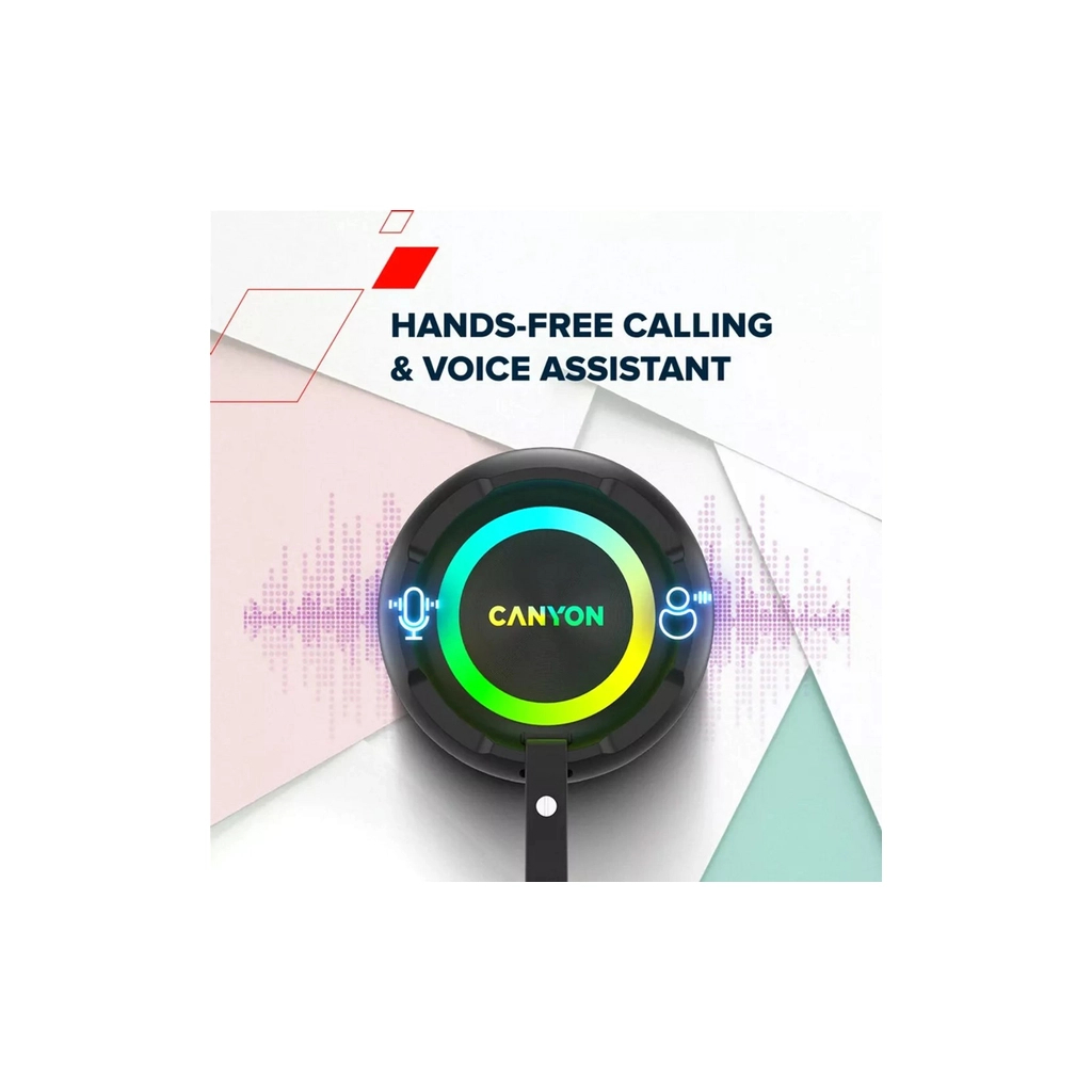 Акустична система Canyon OnMove 11 Black (CNE-CBTSP11) - зображення 8