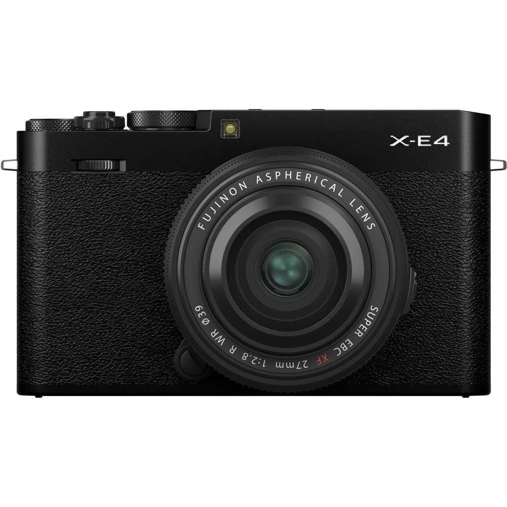 Цифровий фотоапарат Fujifilm X-E4 Body Black + XF 27mm Kit (16673885) - зображення 1