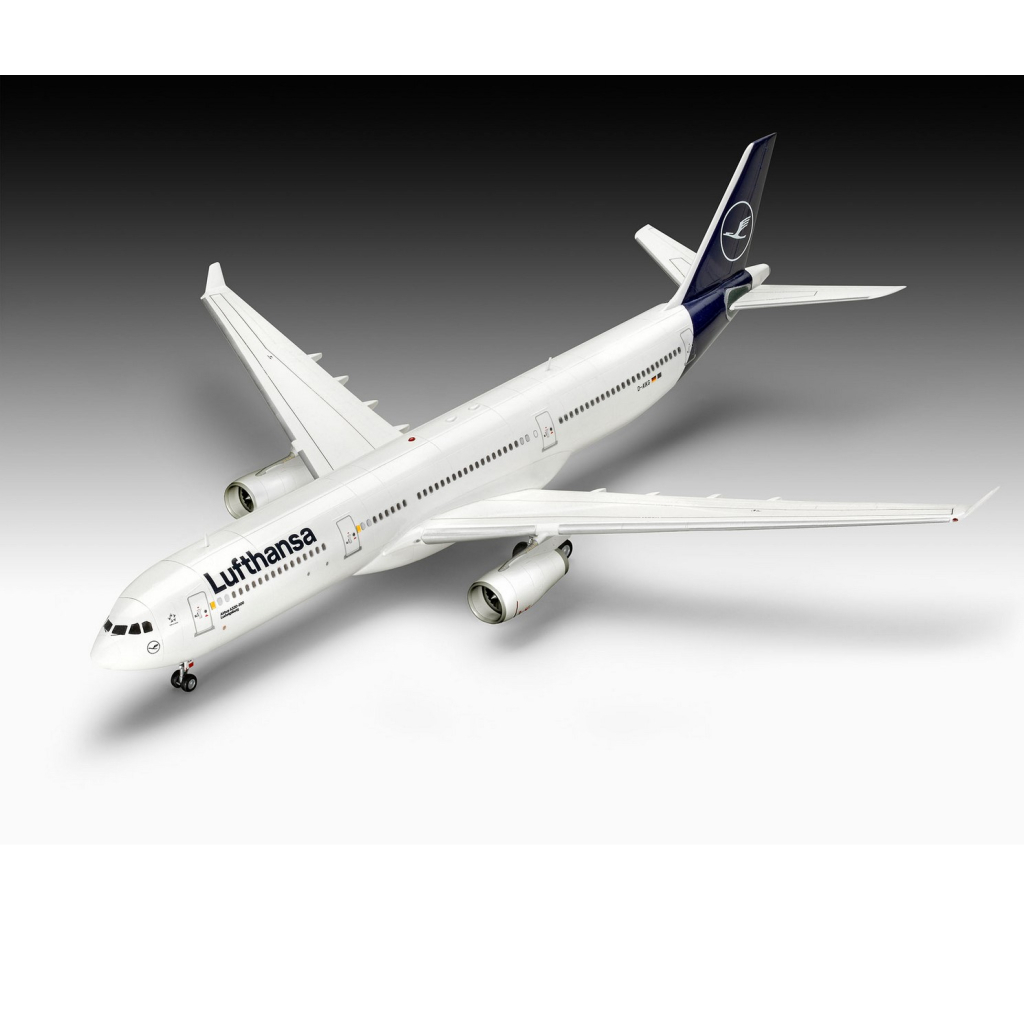 Збірна модель Revell Літак Airbus A330-300 Lufthansa рівень 4 масштаб 1:144 (RVL-03816) - зображення 7