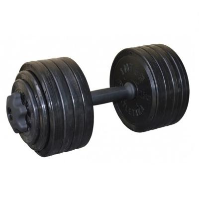 Гантель InterAtletika 25кг Black (СТ 530.25) - зображення 1