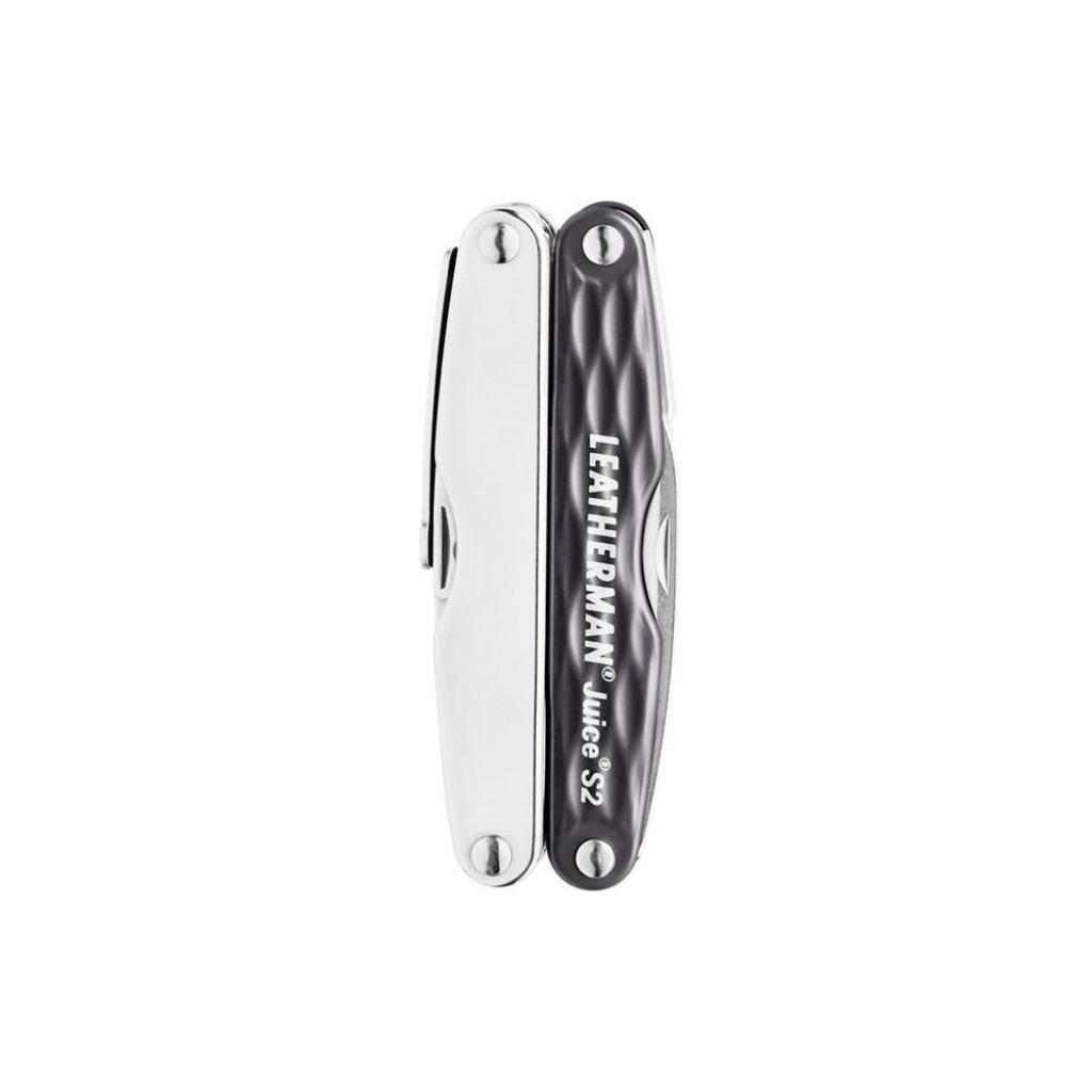 Мультитул Leatherman Juice S2 - GRANITE GRAY, зі шкіряним чохлом, карт. коробка (831944) - зображення 2
