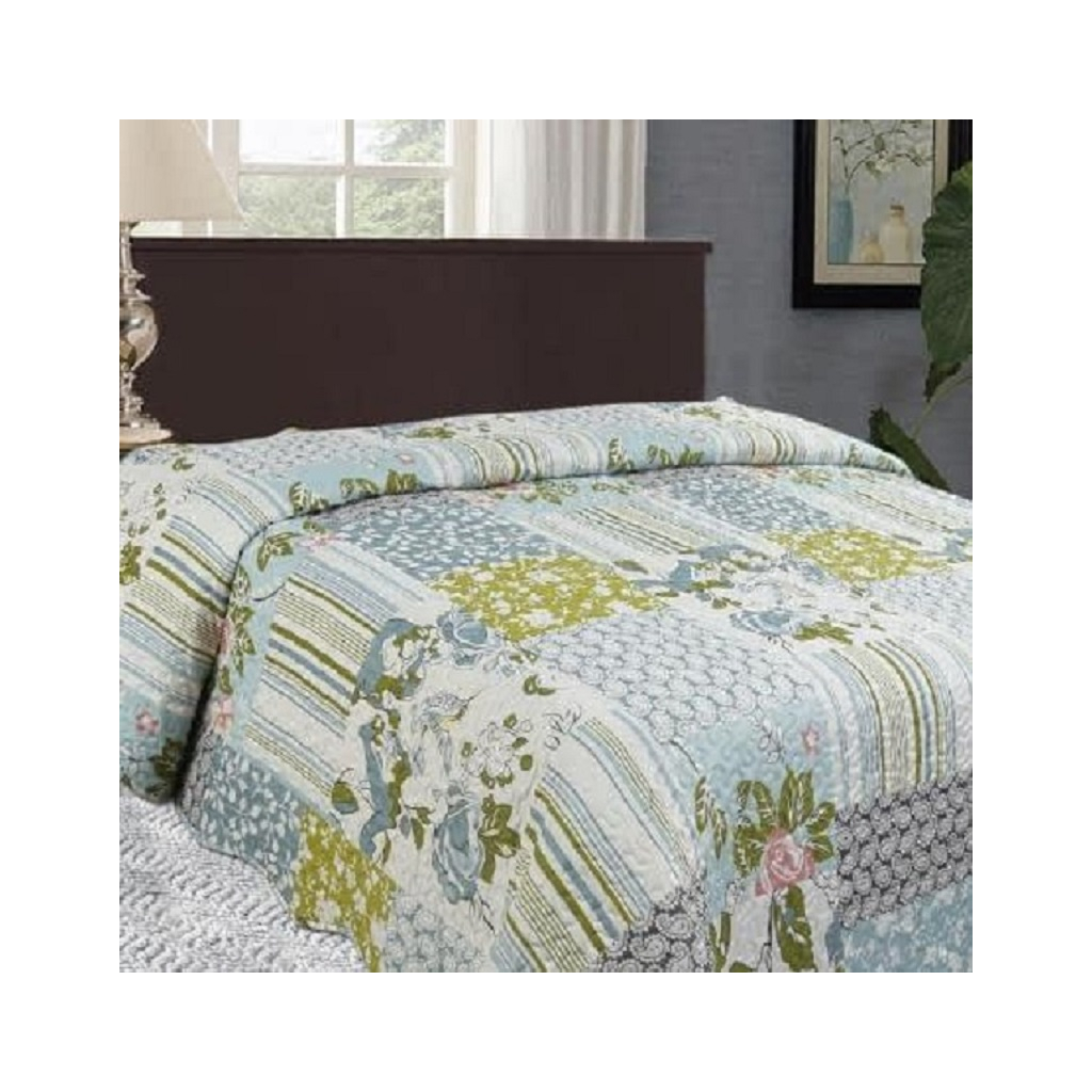 Покривало Home Line стьобане Печворк Маренго 220х240 см (140662) - изображение 1